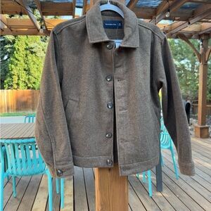 Abercrombie & Fitch Tan Men's Shirt Jacket